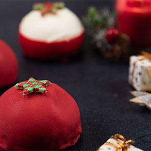 Kerstmix roomijs