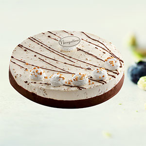 Nougatine ijstaart