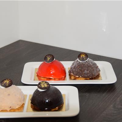 Keuppens roomijs - Kerstbol (1-persoonstaartje)