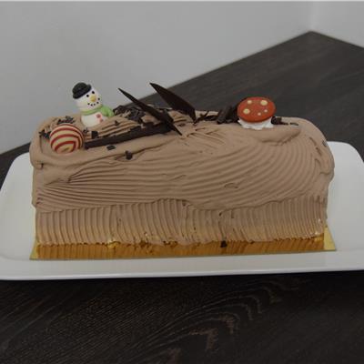 Keuppens roomijs - Kerststronk klassiek 10 personen