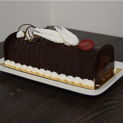 Keuppens roomijs - Kerststronk luxe 10 personen